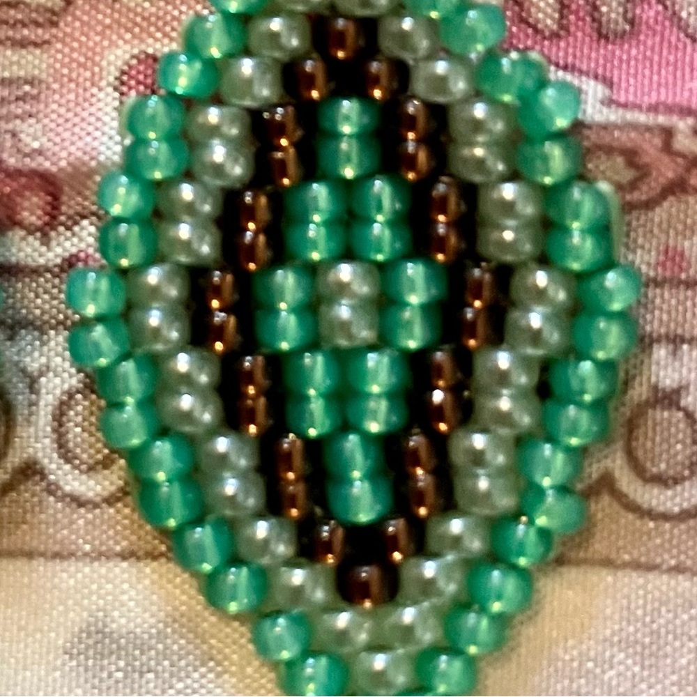 HAND CRAFTED BOHEMIAN BEADED EARRINGS *NEW *JAPANESE GLASS BEADS *LIGHTWEIGHT - Picture 6 of 8